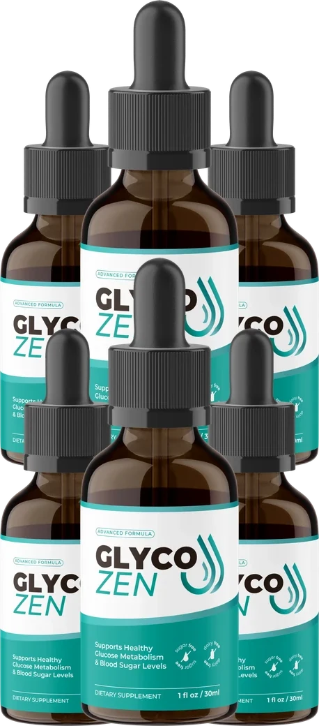 GlycoZen drops, 6 bottles